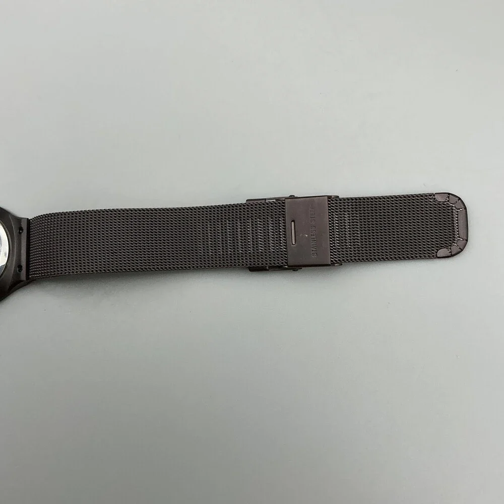 ToyWatch Womens Watch 28mm Brown Dial Mesh Stainless Steel New Battery